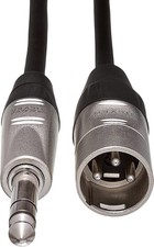 Hosa Technology Balanced 1/4" TRS Male to 3-Pin XLR Male Audio Cable 5'