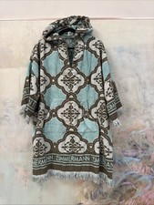 ZIMMERMANN LYRE FRINGED TERRY TOWEL MINI DRESS  Size 3