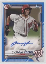 2021 Bowman Paper Prospect Blue Border 115/150 Jeremy Ydens #PAPR-JY Auto 10yc