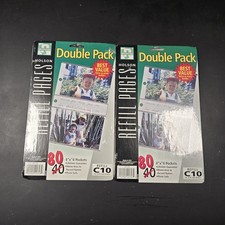 NEW C10 Holson Refill Pages 80 Pages 4"x6" Album