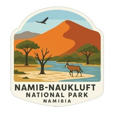 Namib-Naukluft Namibia Iron On Heat Transfer Vinyl HTV World National Parks