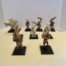 Warhammer Fantasy Age of Sigmar/Old World Plaguebearers Nurgle x8 Chaos Spawn x1