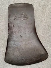 1920's EMBOSSED SGL BIT AXE ZENITH MARSHALL WELLS DULUTH MN w/STAR