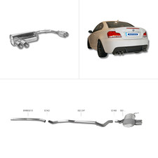 Bastuck Komplettanlage - BMW 1er Serie E82 123d Bastuck Komplettanlage - BMW 1er Serie E82 123d