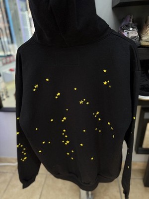 Sp5der Black Atlanta Pullover Hoodie Size (L) NEW 100% Authentic