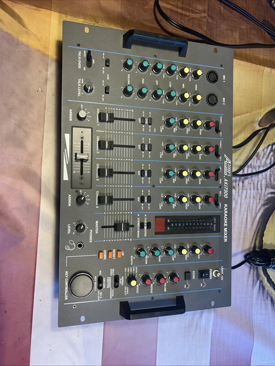 Table De Mixage Karaoké Audio2000's AKJ7150 - Écho Numérique, Occasion, Allumage Vérifié