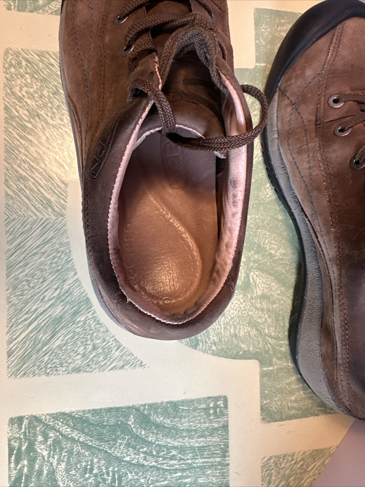 Scarpe Keen Toyah Trail Escursionismo Passeggio Donna Stringate Pelle Marrone 10 (24)