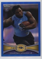 2012 Topps Chrome Blue Refractor 1/199 Courtney Upshaw #71 14dh