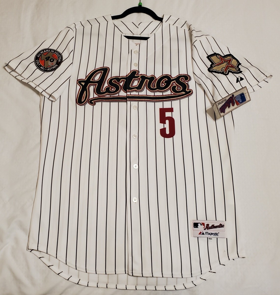 mitchell&ness Astros ユニフォーム 48(XL) Official Houston Astros Mitchell & Ness Jerseys, Astros