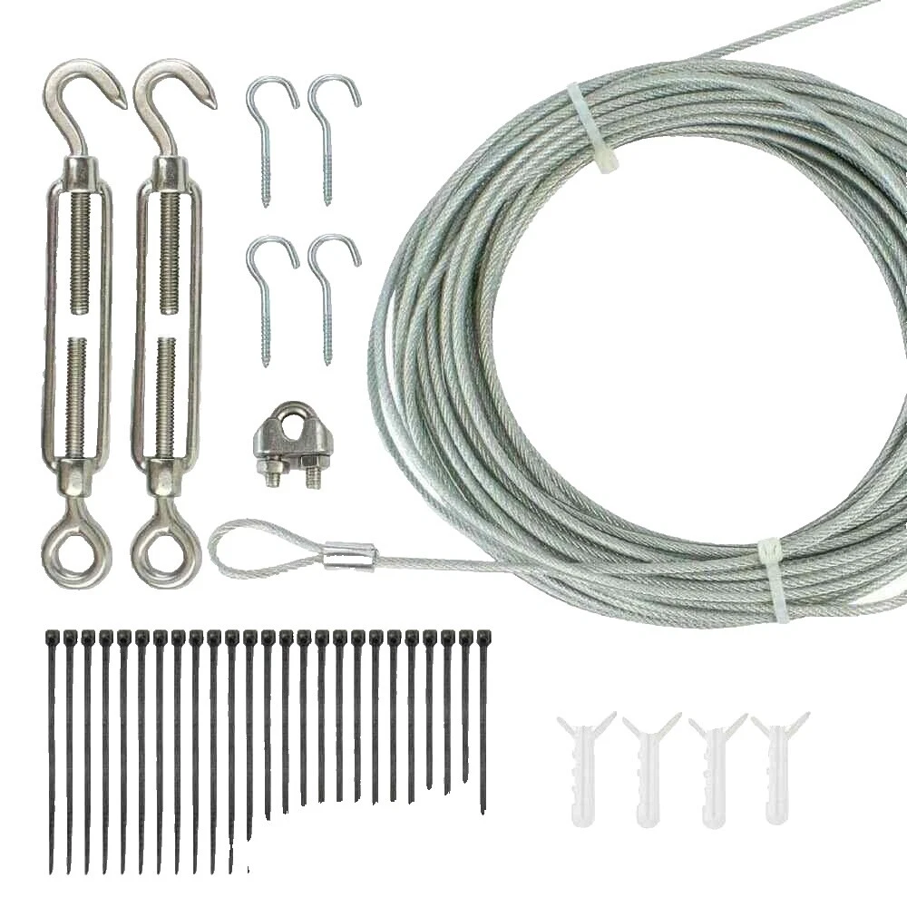 Linternas y cuerdas modernas de acero inoxidable para exteriores