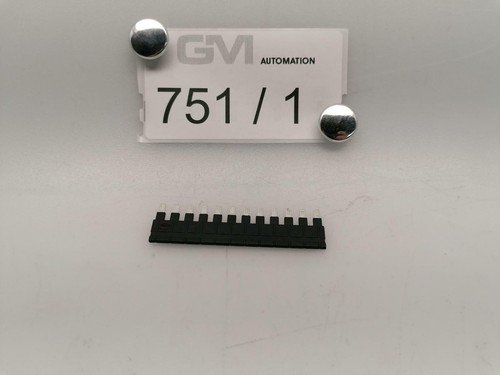 Vpe 5x HARTING Jumper 09330009862 Jumper Along 1x12 Black 16A 12-polig - Picture 2 of 6