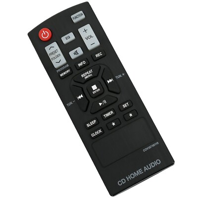 New COV30748119 Replaced Remote for LG Micro Hi-Fi System CM2130 CMS2130F