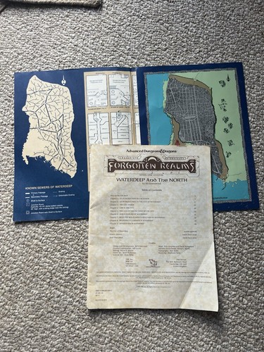 Waterdeep and the North - Forgotten Realms - Dungeons & Dragons F15 9213 no map - Picture 3 of 8