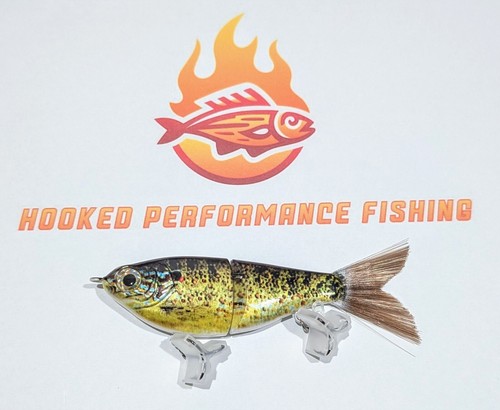 HOOKED PF 120 Jointed Sinking Sunfish Gleitköder Angelköder Barsch - BLUEGILL NR