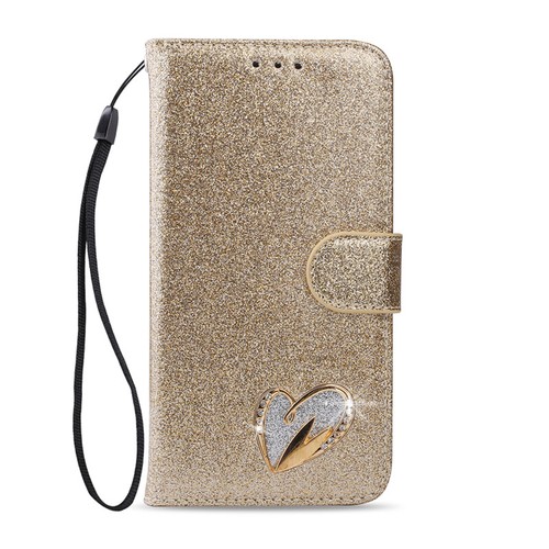 Etui Portefeuille Paillettes Carte Cuir Clapet Housse pour iPhone 16e/15/14/13/12/11 SE 8 - Photo 20 sur 34