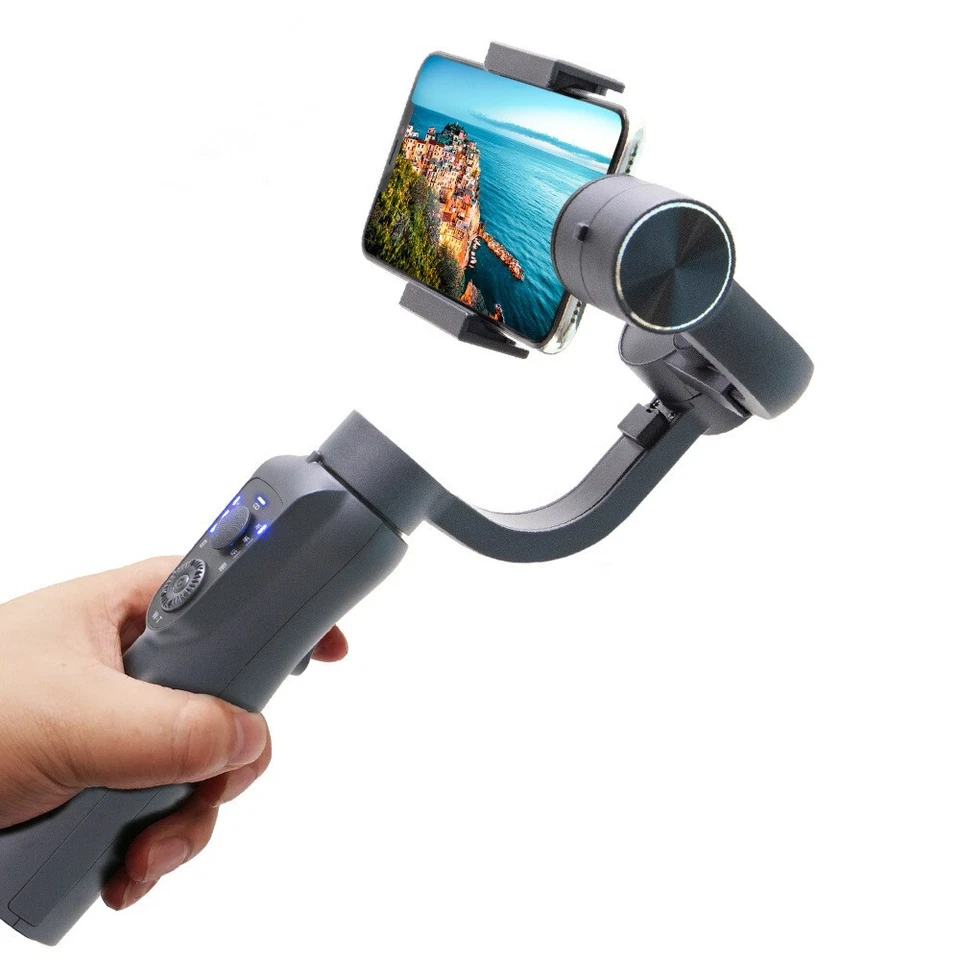 3 Axis Professional Handheld Mobile phone Gimbal Stabilizer Smart phone 4400mAh - Image 2 of 4