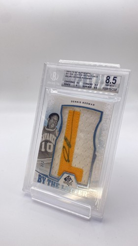 2013-14 SP Authentic By The Letter Signatures #BLRO Dennis Rodman (#2/3) BGS - Picture 3 of 6