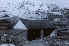 Building Built in1953, Nook Farm, Borrowdale, England, Magic Lantern Glass Slide
