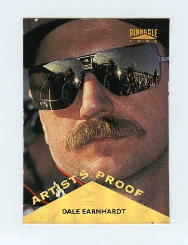 Dale Earnhardt Sr 1996 Pinnacle Artist Proof Parallel Insert Card #3 AP Scarce - 第 1/2 張圖片