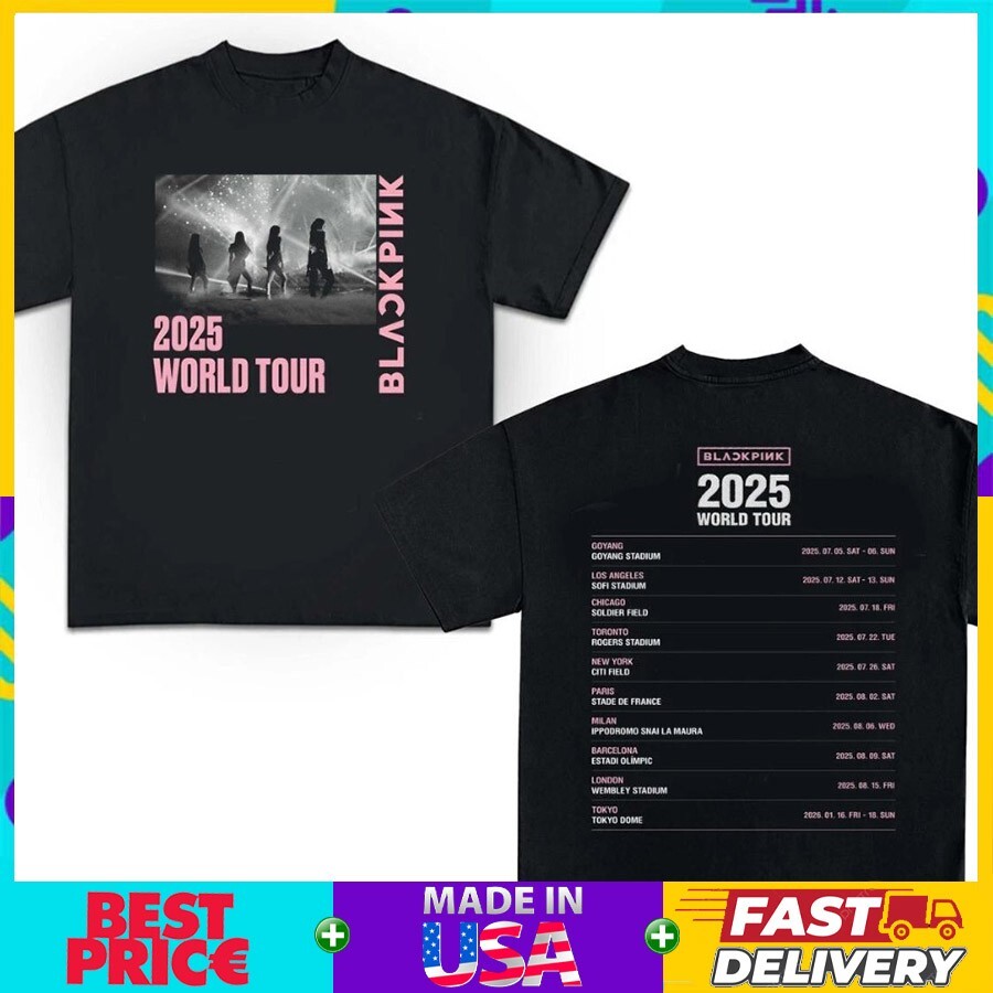 BLACKPINK WORLD TOUR JAPAN パーカー 黒 BLACKPINK World Tour 2025 Signature Hoodie | Blackpink Store