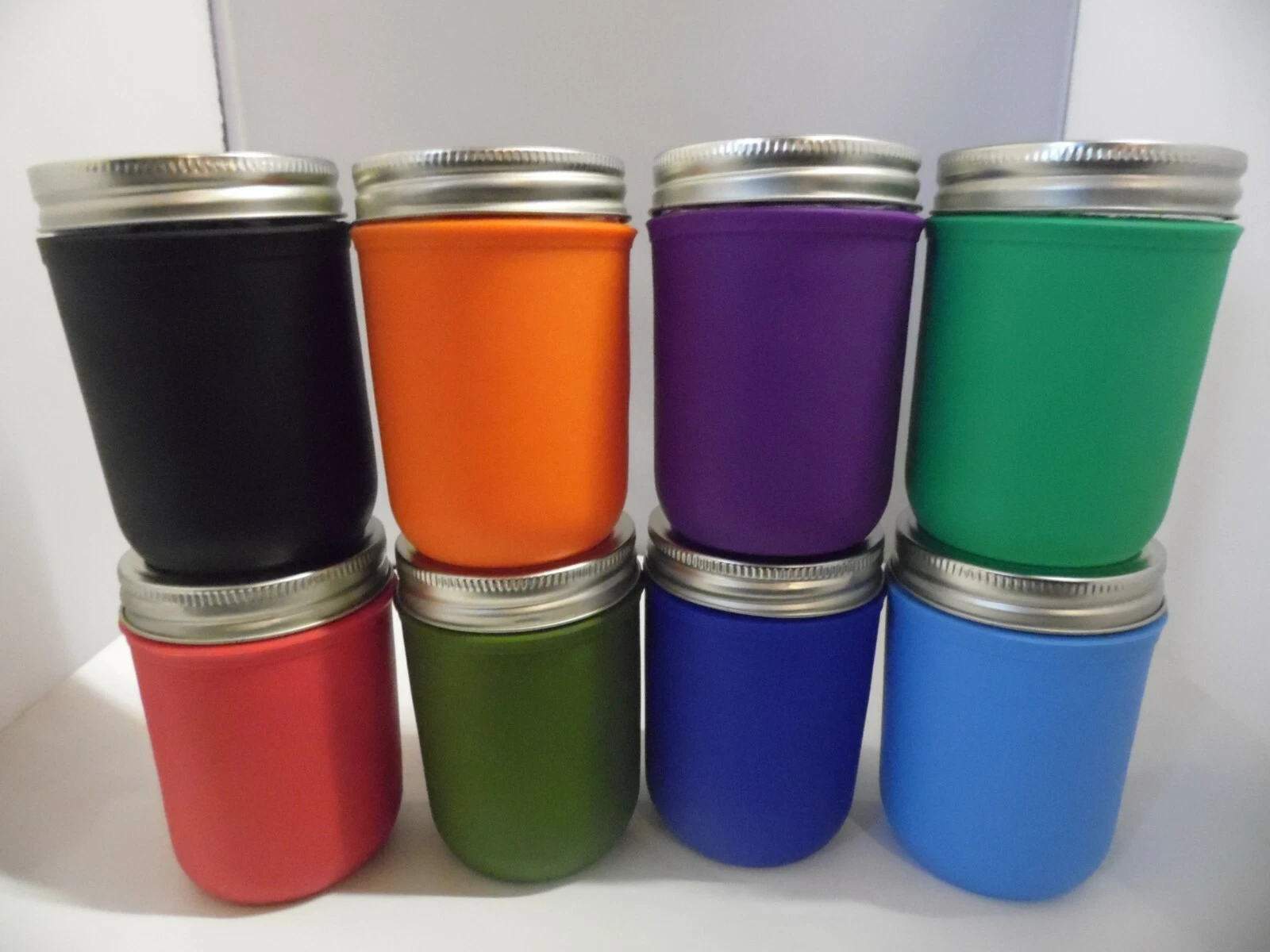 AIRTIGHT JARS GLASS MANSON CURING JARS SMELL PROOF JARS GLASS MASON 14G/240ML
