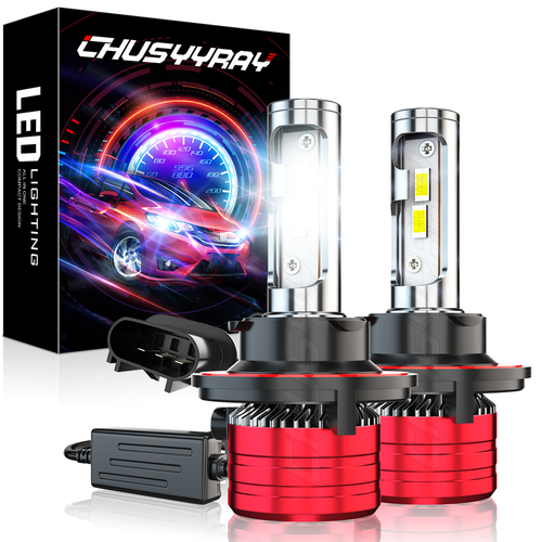 2pcs H13 9008 Led Headlight Canbus No Error Car Bulb High Power White DRL Fog Light Diode Lamp 12v 55w For Ford Escape 2008~2012 - 34 2pcs H13 9008 Led Headlight Canbus No Error Car Bulb High Power White DRL Fog Light Diode Lamp 12v 55w For Ford Escape 2008~2012 - 34