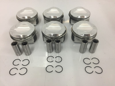 6x Kolben Audi A4 B7 A6 C6 A8 4E 3,2 FSI V6 BPK 06E107066CK 06E107065AQ NEU