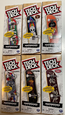 2025 Tech Deck Performance Series Complete Set of 6 Revive, Alien, Real, etc