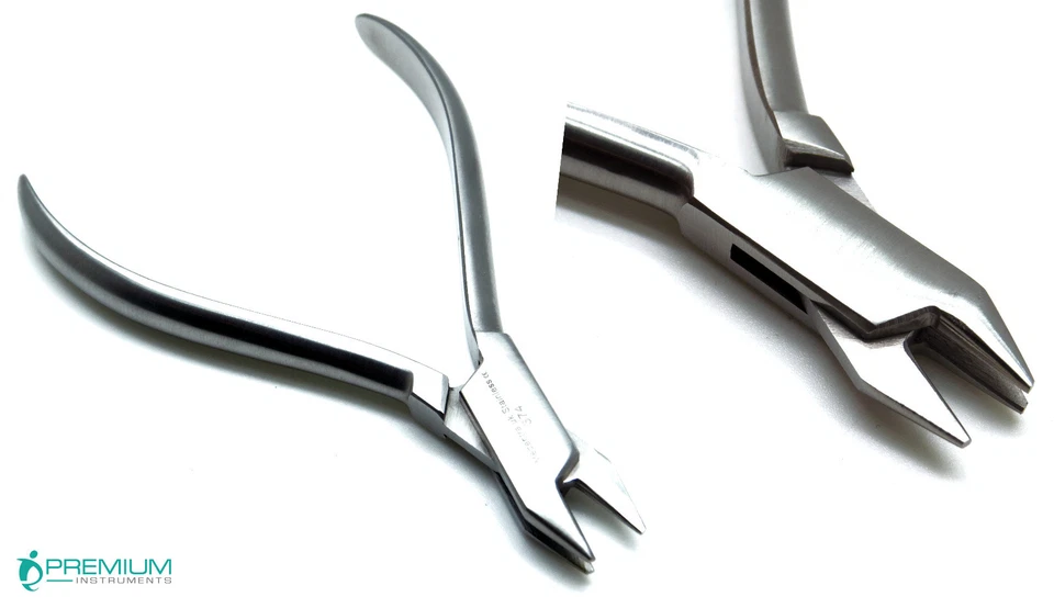 6 peças de alicate dental How, Adam, Weingart, Young, Aderer, instrumentos de bico de pássaro - Imagem 3 de 4