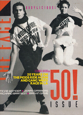The Face # 50 06/1984, Mods + Gang Wars, Stevie Wonder, Marvin Gaye