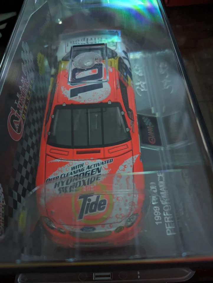 1/24 Ricky Rudd 1999 Tide Hydrogen Peroxide Team Caliber Diecast - Image 3 of 4