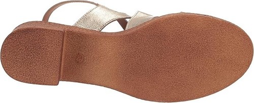 Bella Vita Women's Pri-Italy Leather Platform Sandals, Champagne Gold Size 7M - Picture 6 of 6