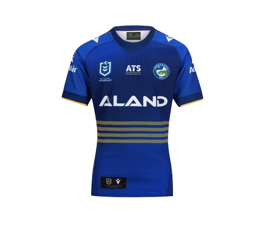PARRAMATTA EELS 2024 NRL TEAM MACRON KIDS YOUTH HOME JERSEY