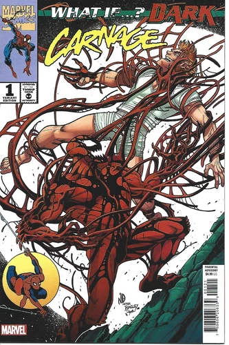 WHAT IF DARK CARNAGE #1 NICK BRADSHAW VARIANT MARVEL COMICS 2023 NEW UNREAD B/B