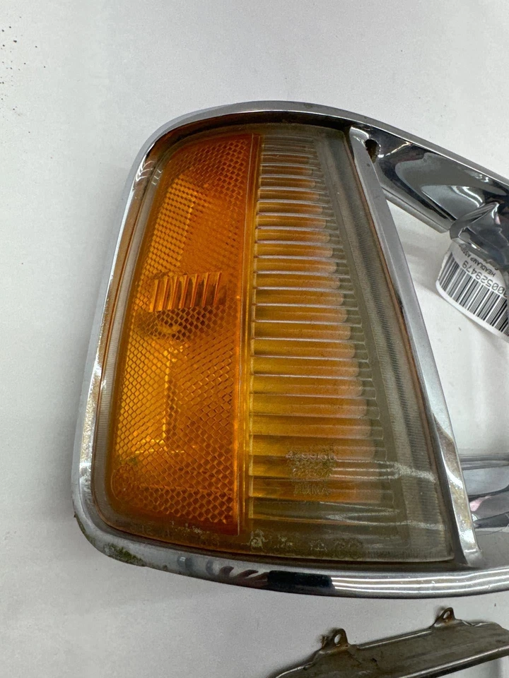 1984-87 Buick Regal RIGHT side chrome headlight bezel With Marker OEM - Image 4 of 4