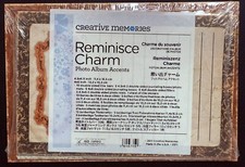 NEW Creative Memories Reminisce Charm Photo Album Accents NIP .