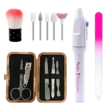 Magnetic Time Portable Electric Nail Drill Machine Set