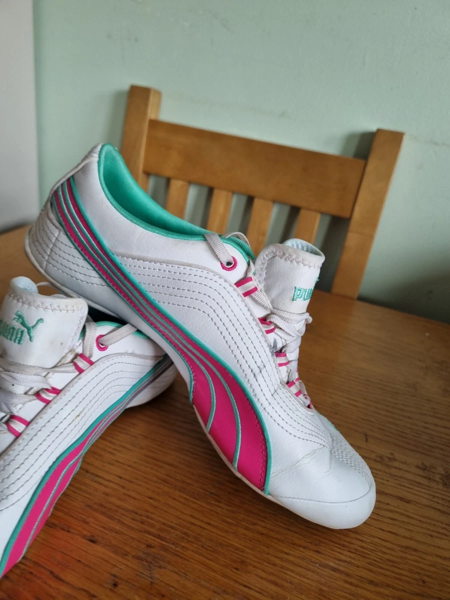 Turquoise and pink clearance pumas