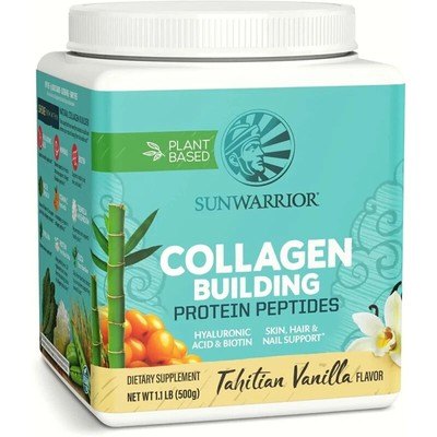 Sunwarrior Kollagen Proteinpeptide Tahitianische Vanille, 500 g