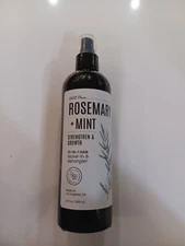 Custom Nature 100% Pure Rosemary & Mint 10-in-1 Hair Leave-in & Detangler