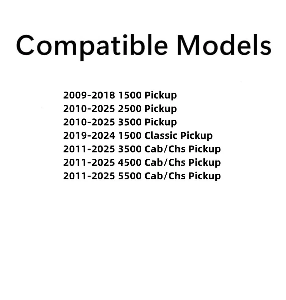 Fit Dodge Ram 09-18 1500 10-25 2500-5500 Rear Back Manual Slider Window Glass Foto 4 de 4