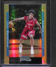 2004-05 Bowman Chrome Gold Refractor #126 Josh Childress No 41 of 50