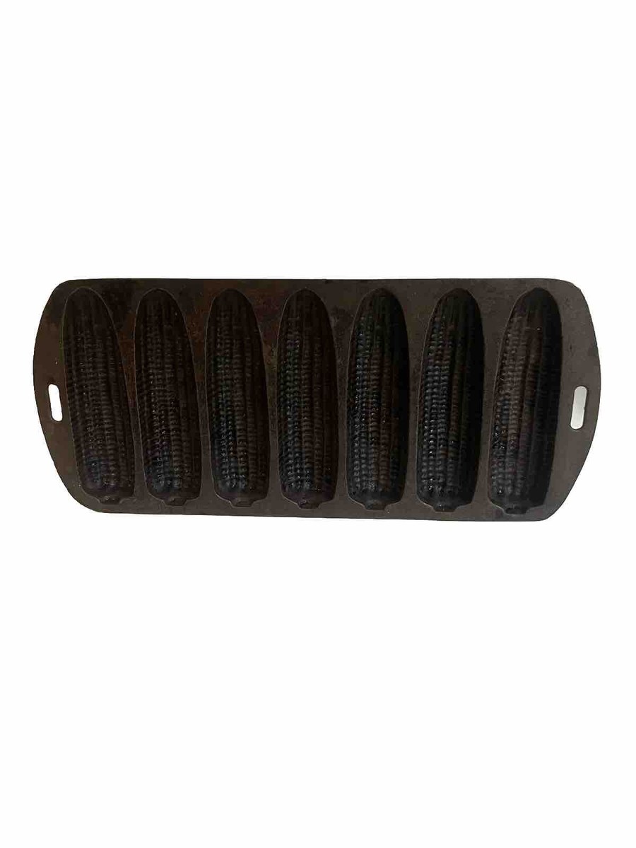 Vintage Cast Iron Cornbread Stick Muffin Pan Corn Bread Mold 27 C SHIPS  FREE