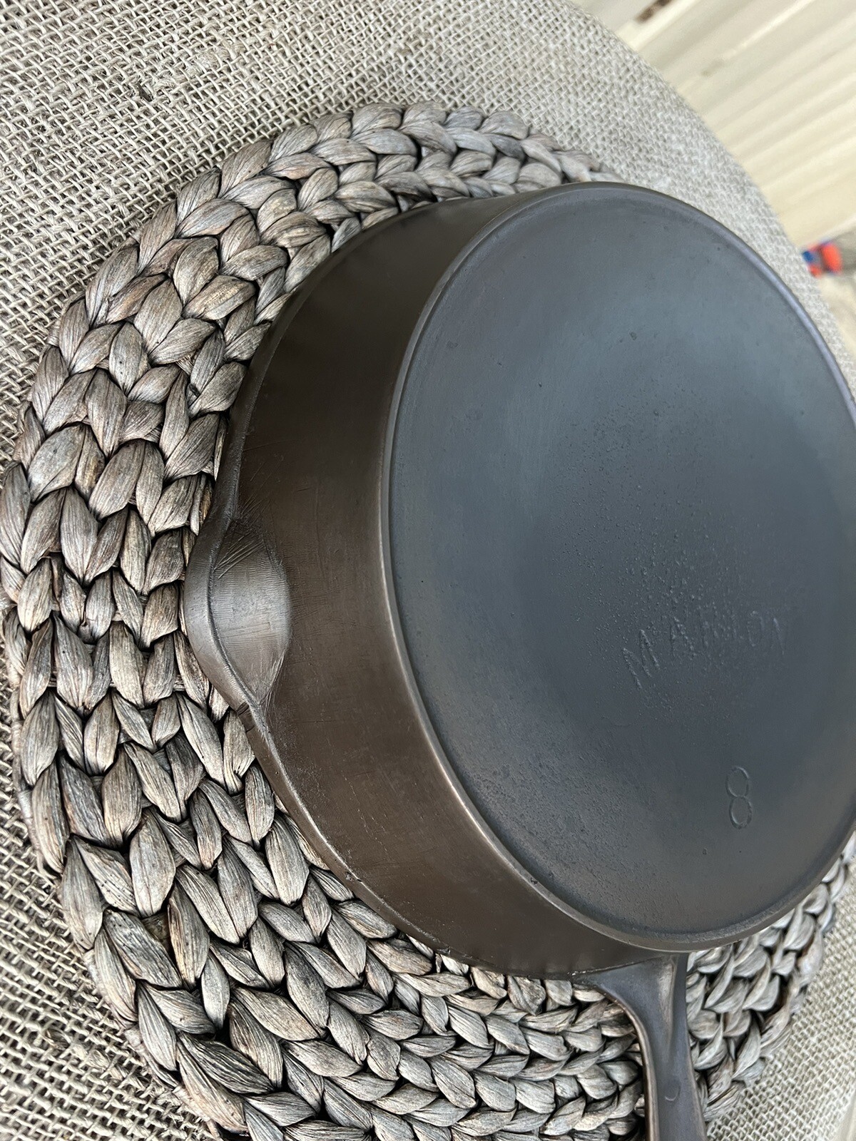 Vintage Marion Cast Iron Skillet 8 eBay