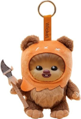 Hot Toys Star Wars Cosbi Ewoks WICKET Plush Keychain Japan Celebration