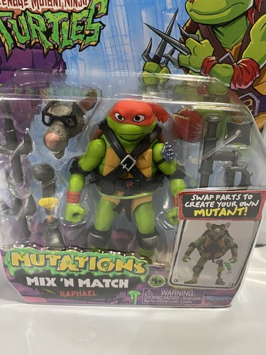 2024 Teenage Mutant Ninja Turtles Mutations Mix 'N Match Raphael TMNT - Picture 2 of 6