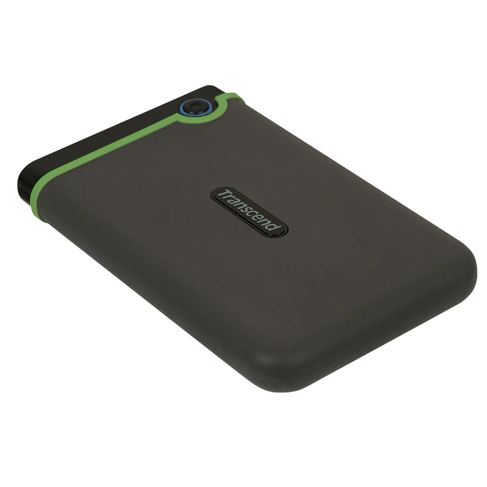 1TB Transcend StoreJet 25M3 USB3.1 Slim Portable Hard Drive Shock-Resistant - Image 3 of 4