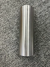 2.5" OD Stainless Straight Exhaust Piping Tubing Tube Pipe 6" long piece