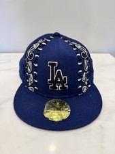 New Era MLB LA Dodgers Blue Bandana Off Market Hat 7 1/2