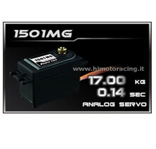 1501MG SERVO ANALOGICO DA 17kg 0.14 HIGH SPEED POWER HD INGRANAGGI IN METALLO